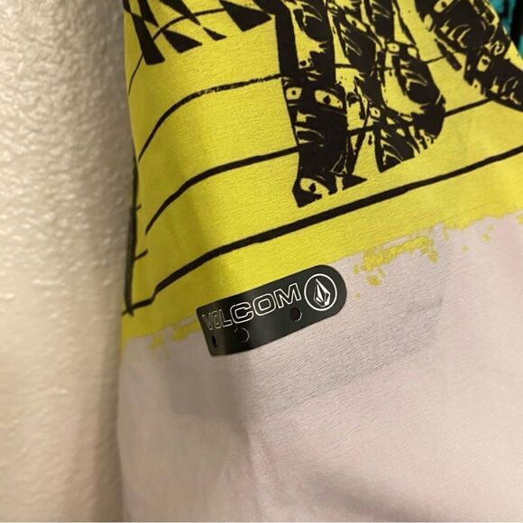 VOLCOM Mens 34" mod-Tech 4-way stretch Board-shorts Surf Swimsuit trunks -32 - Picture 2 of 9